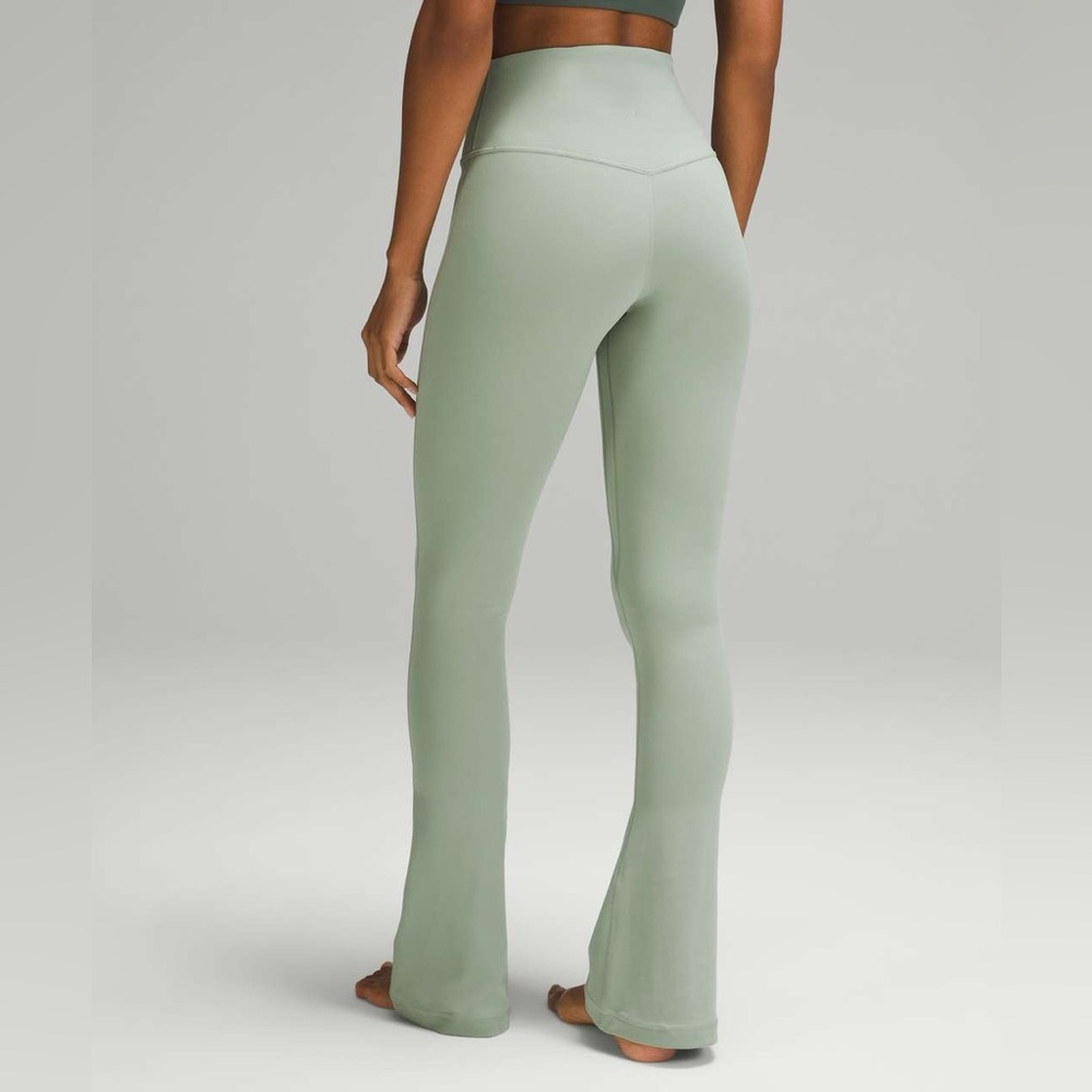 Lululemon Align High Rise Flared Pants Green
